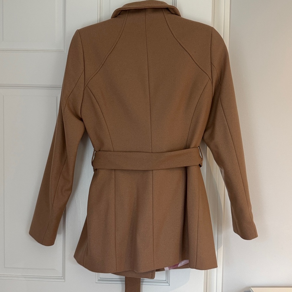 Ted Baker Wool Blend Wrap Coat - Picture 6 of 6